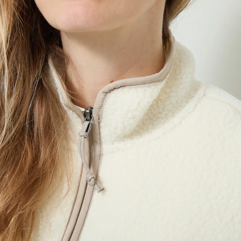 Patagonia Womens Retro Pile Fleece Jacket Natural-3