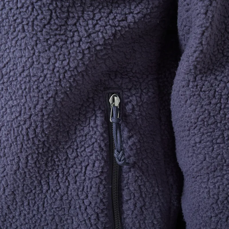 Patagonia Womens Retro Pile Fleece Jacket Sunken Blue-6