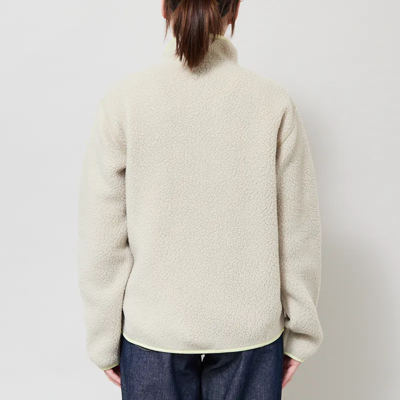 Patagonia Womens Retro Pile Fleece Jacket Weathered Stone-2