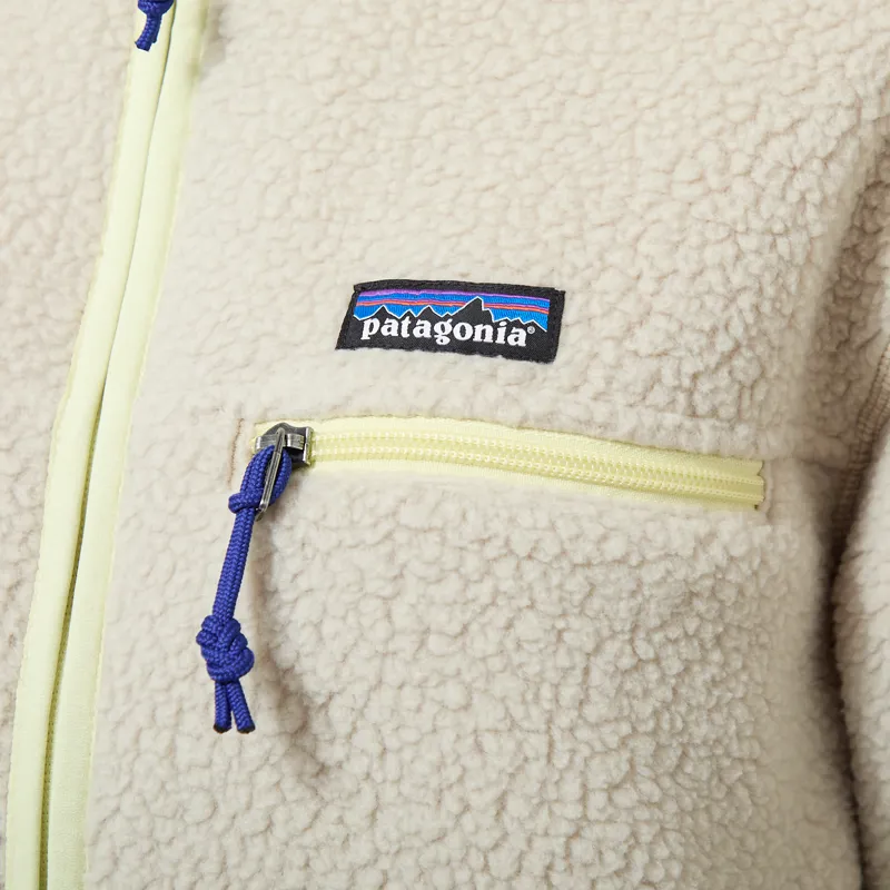 Patagonia Womens Retro Pile Fleece Jacket Weathered Stone-4