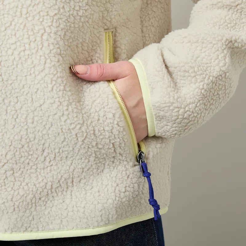 Patagonia Womens Retro Pile Fleece Jacket Weathered Stone-5