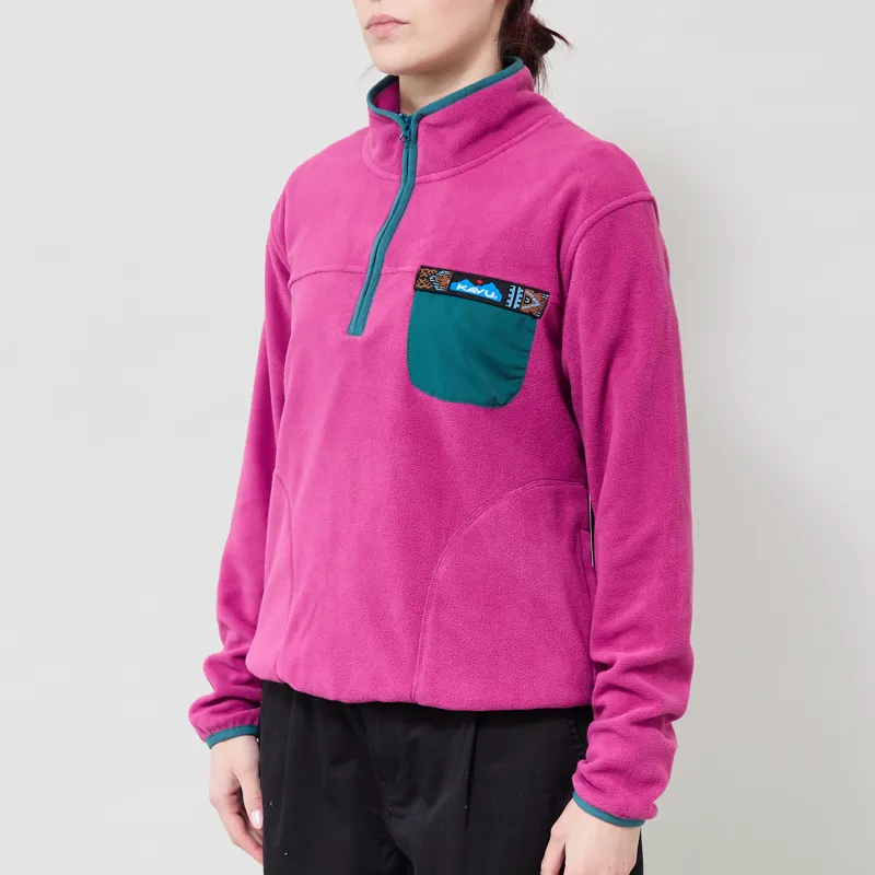 Kavu Womens Hidden Hills Fleece Soft Plum-1
