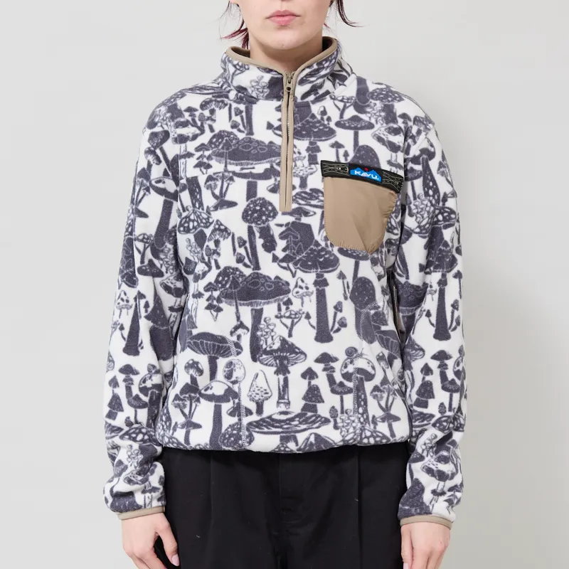 Kavu Womens Hidden Hills Fleece Shadow Shroom