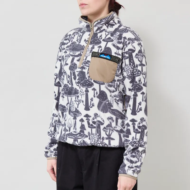 Kavu Womens Hidden Hills Fleece Shadow Shroom-1