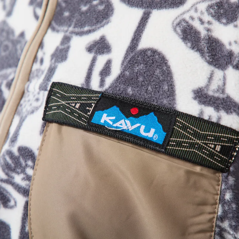 Kavu Womens Hidden Hills Fleece Shadow Shroom-5