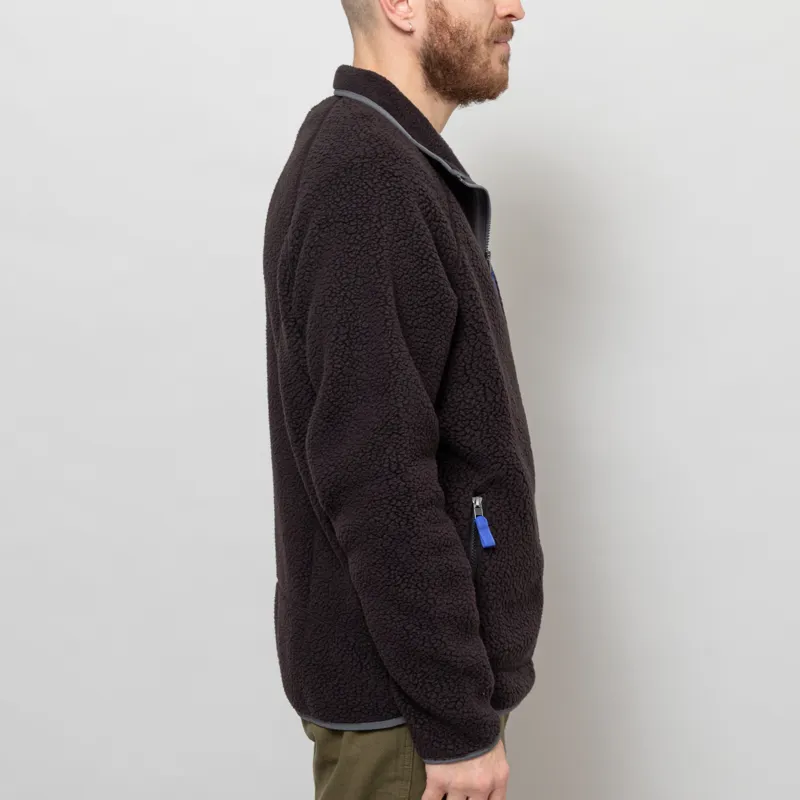 Patagonia Retro Pile Fleece Jacket Black Forge Grey-5