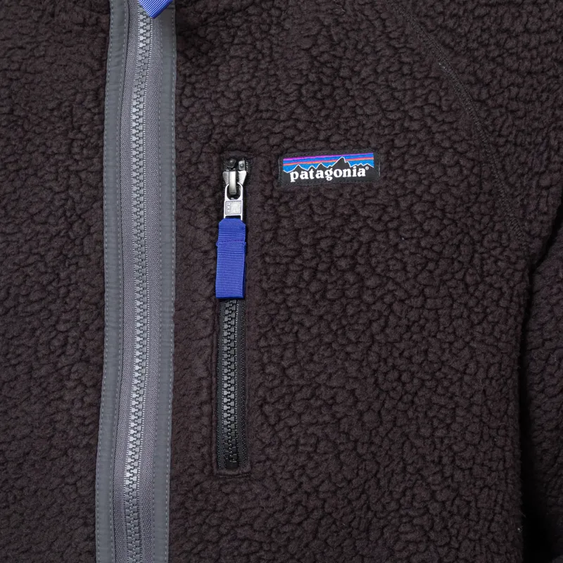 Patagonia Retro Pile Fleece Jacket Black Forge Grey-8