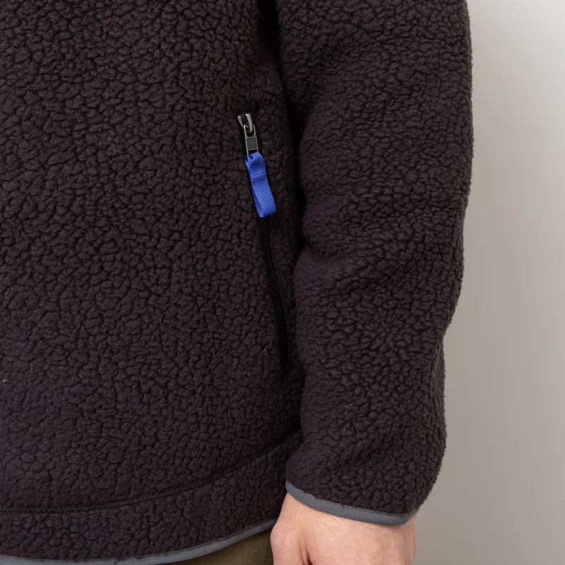 Patagonia Retro Pile Fleece Jacket Black Forge Grey-10