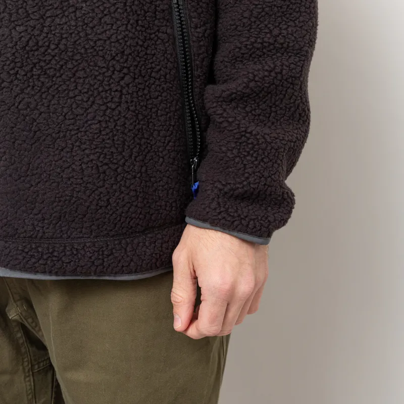 Patagonia Retro Pile Fleece Jacket Black Forge Grey-9