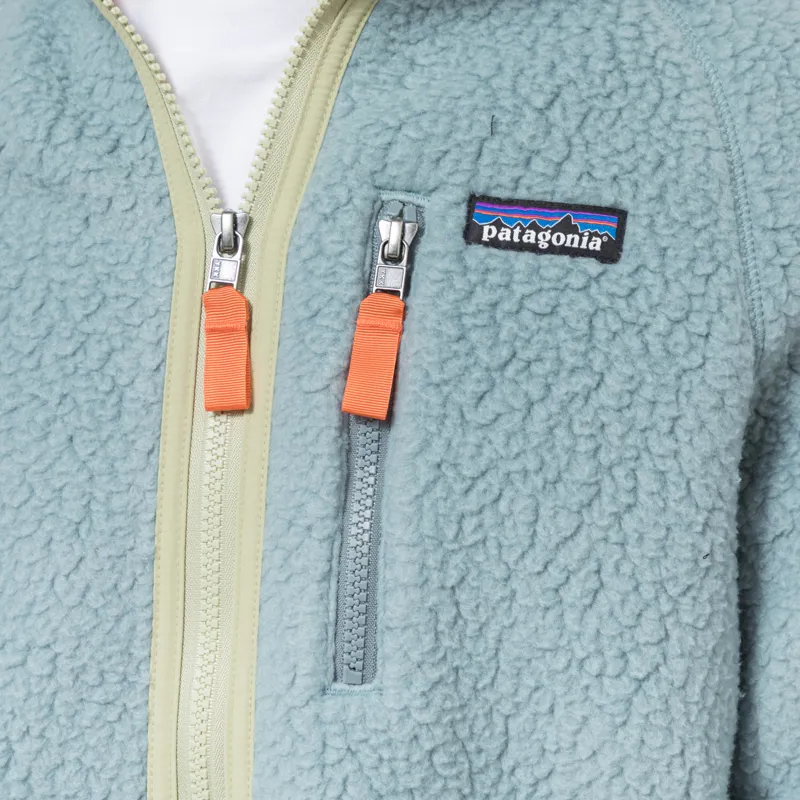 Patagonia Retro Pile Fleece Jacket Blue Sage-5