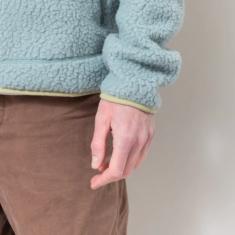 Patagonia Retro Pile Fleece Jacket Blue Sage-9
