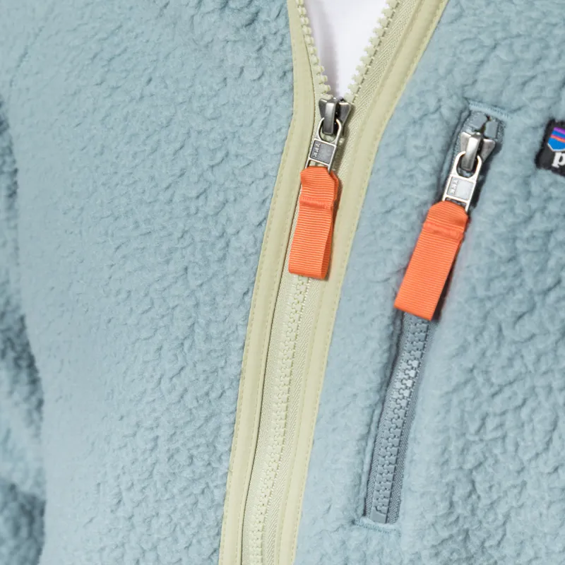 Patagonia Retro Pile Fleece Jacket Blue Sage-7