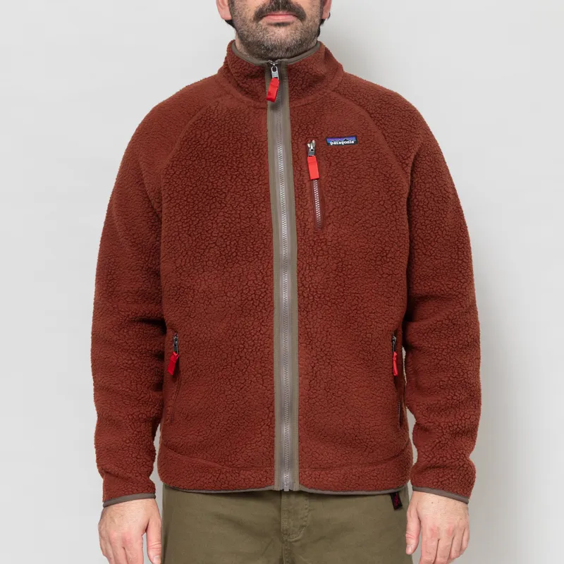 Patagonia Retro Pile Fleece Jacket Dried Vanilla