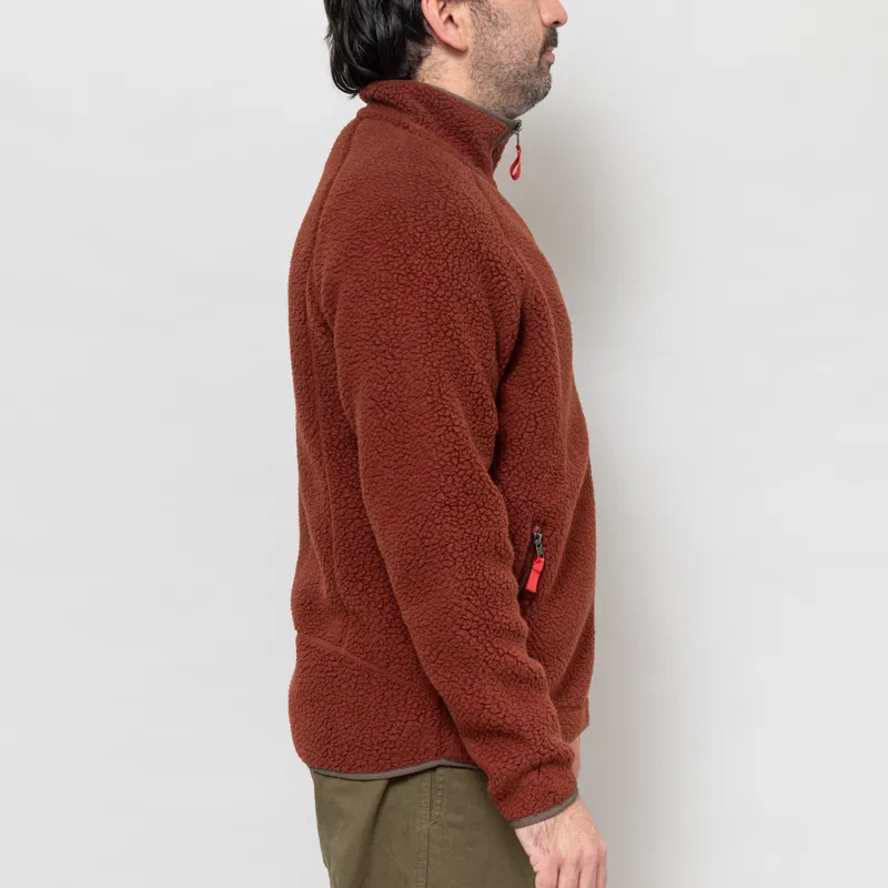 Patagonia Retro Pile Fleece Jacket Dried Vanilla-4