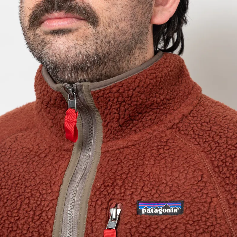 Patagonia Retro Pile Fleece Jacket Dried Vanilla-6