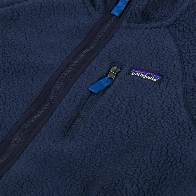 Patagonia Retro Pile Fleece Jacket New Navy Sunken Blue-5