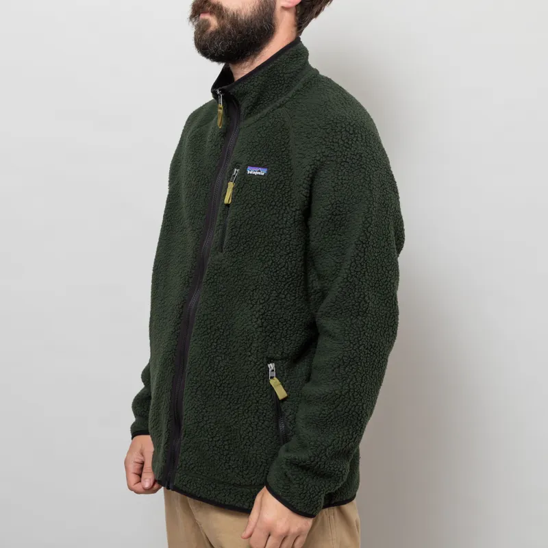 Patagonia Retro Pile Fleece Jacket Old Growth Green-2