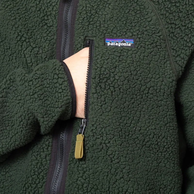 Patagonia Retro Pile Fleece Jacket Old Growth Green-7