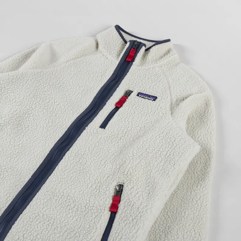 Patagonia Retro Pile Fleece Jacket Pelican Smolder Blue-2