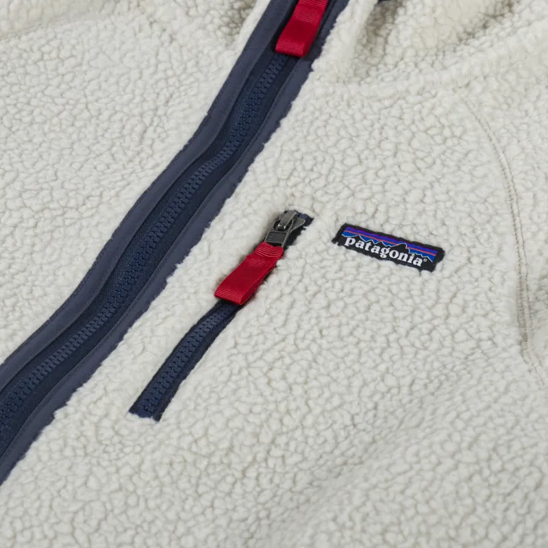 Patagonia Retro Pile Fleece Jacket Pelican Smolder Blue-5