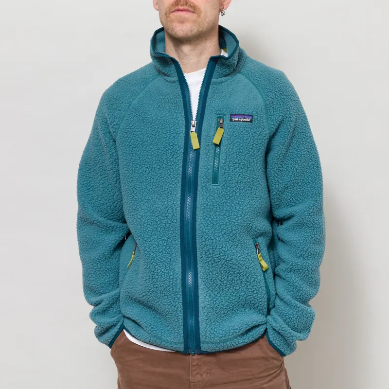 Patagonia Retro Pile Fleece Jacket Wetland Blue