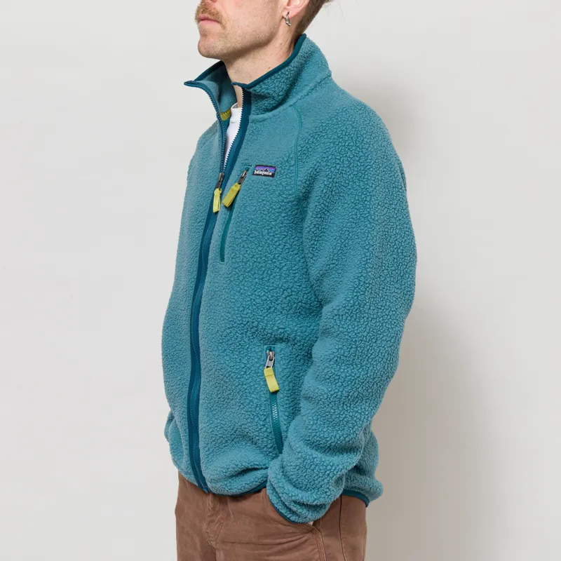 Patagonia Retro Pile Fleece Jacket Wetland Blue-1