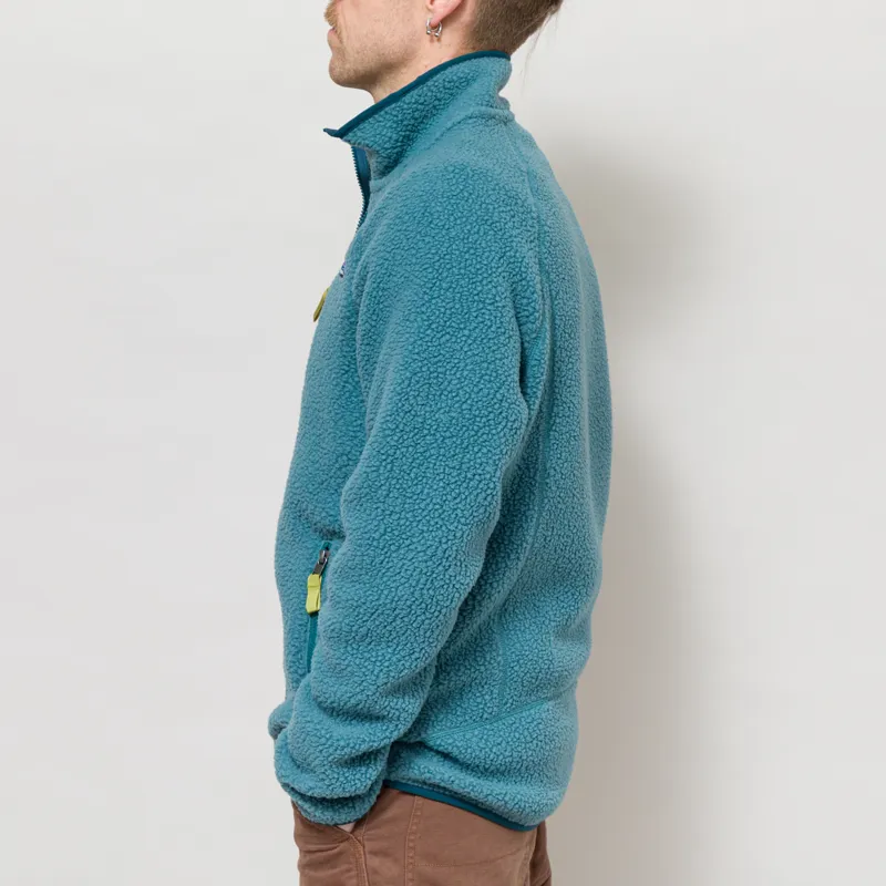 Patagonia Retro Pile Fleece Jacket Wetland Blue-2