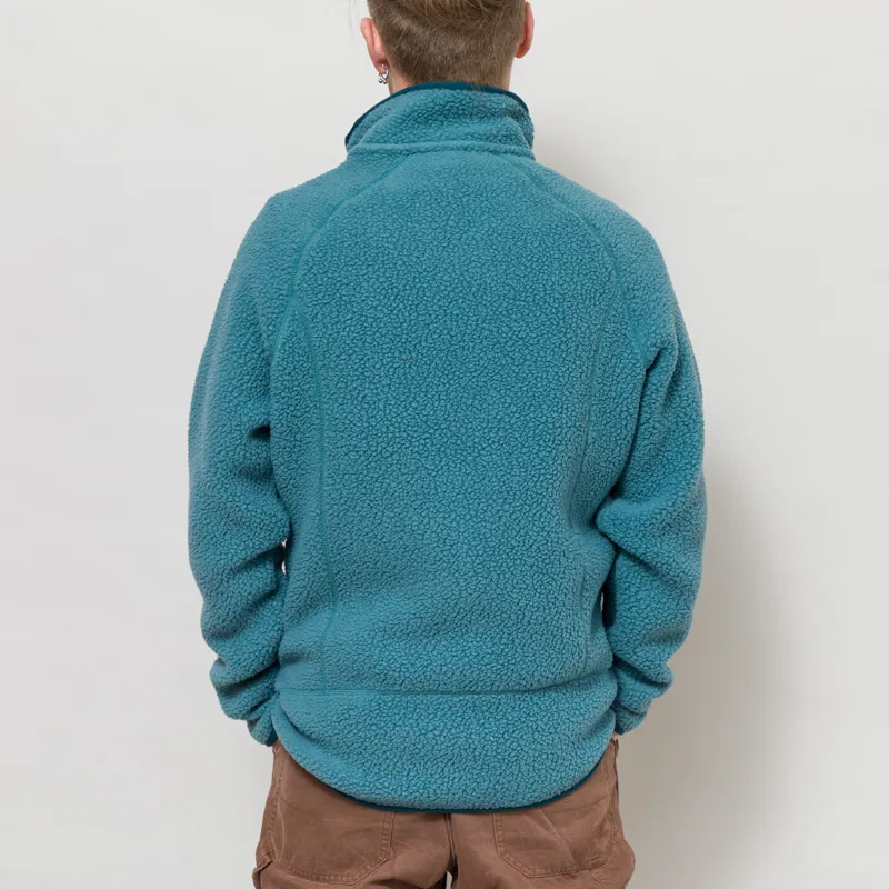 Patagonia Retro Pile Fleece Jacket Wetland Blue-3