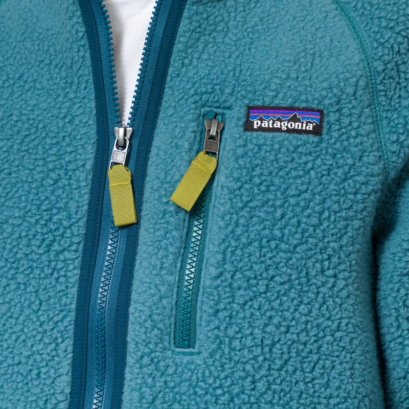 Patagonia Retro Pile Fleece Jacket Wetland Blue-6
