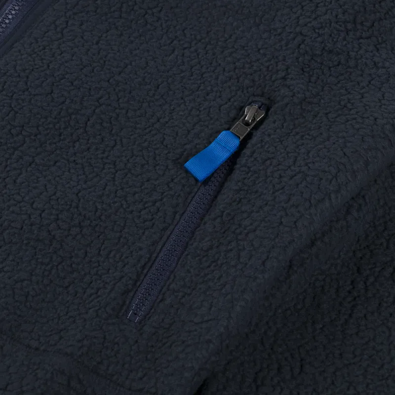 Patagonia Retro Pile Fleece Jacket Pitch Blue Endless Blue-6