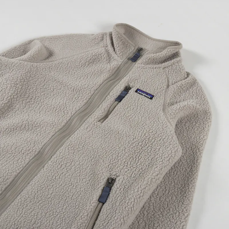 Patagonia Retro Pile Fleece Jacket Seabird Grey-2