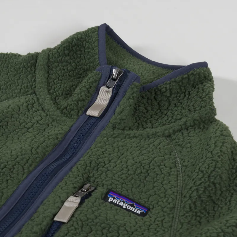 Patagonia Retro Pile Fleece Jacket Torrey Pine Green-4