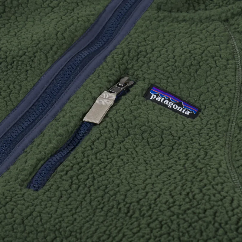 Patagonia Retro Pile Fleece Jacket Torrey Pine Green-5