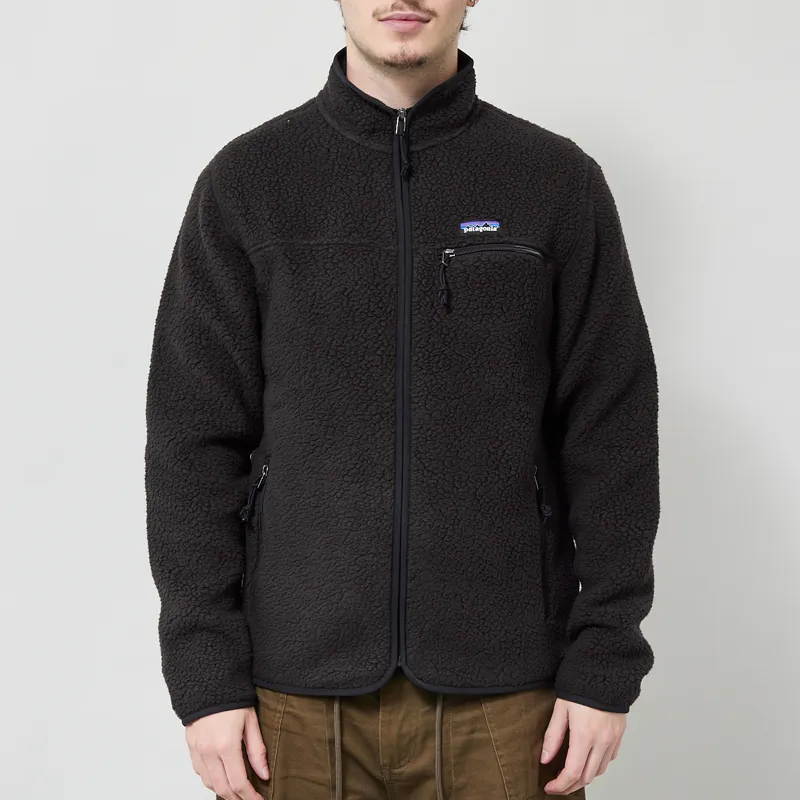 Patagonia Retro Pile Fleece Jacket Black