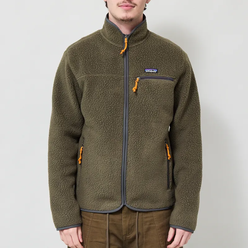 Patagonia Retro Pile Fleece Jacket Basin Green
