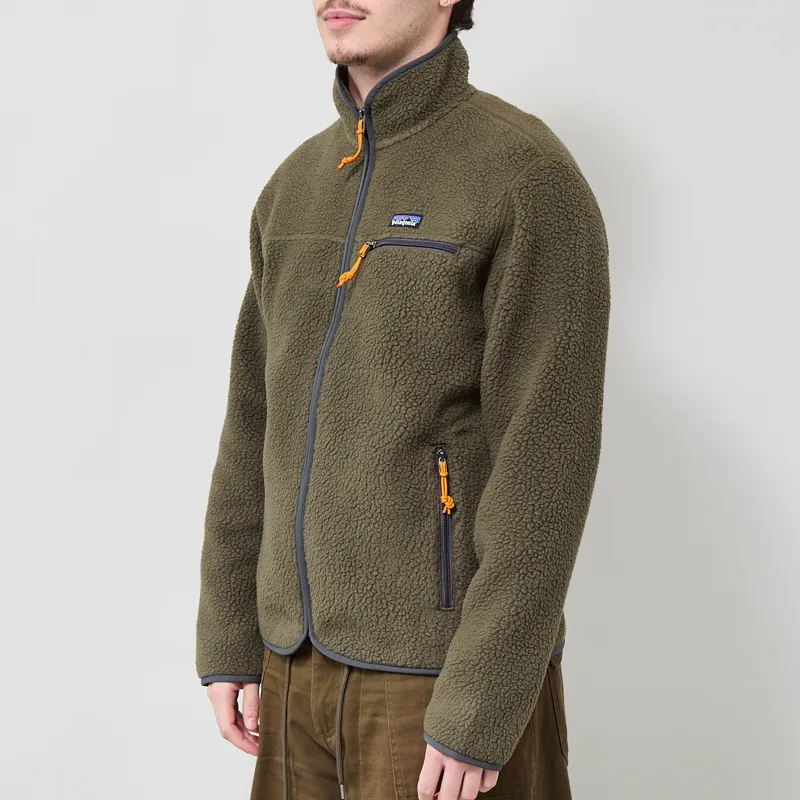 Patagonia Retro Pile Fleece Jacket Basin Green-1