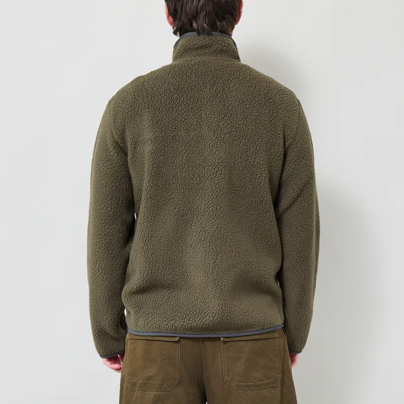 Patagonia Retro Pile Fleece Jacket Basin Green-2