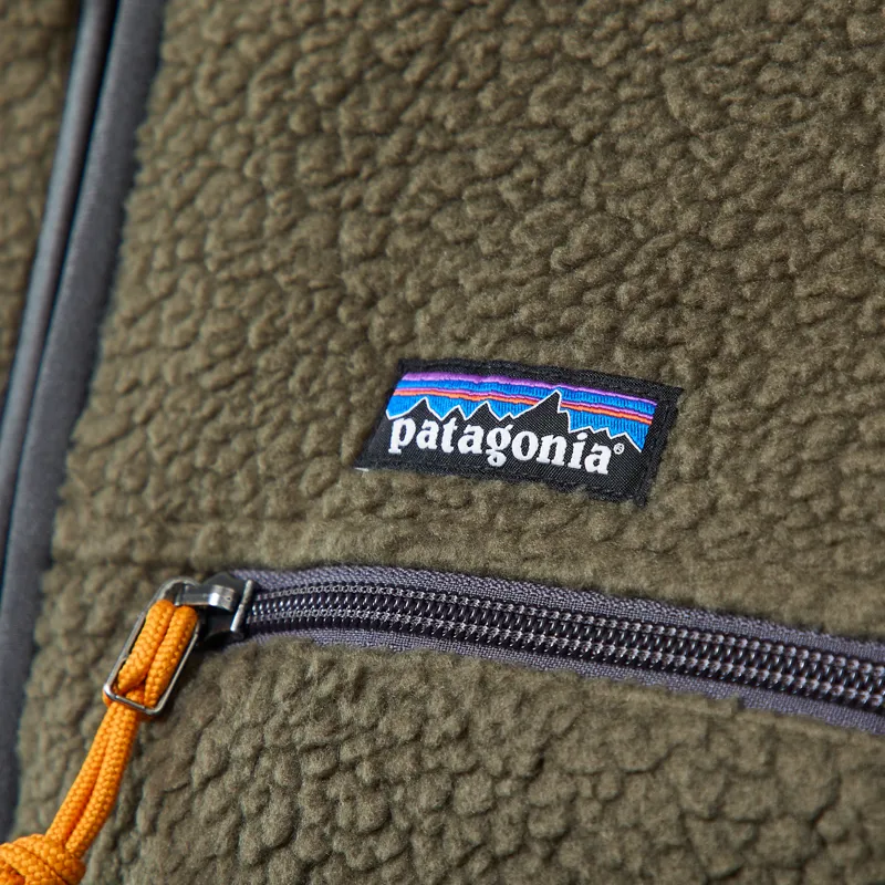 Patagonia Retro Pile Fleece Jacket Basin Green-5
