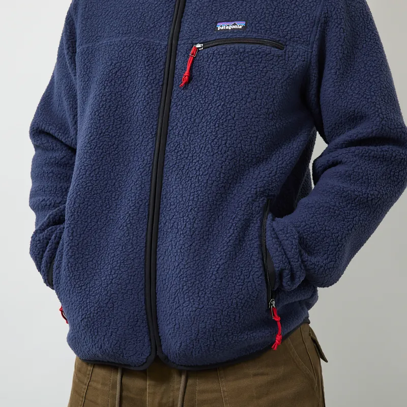 Patagonia Retro Pile Fleece Jacket New Navy-8