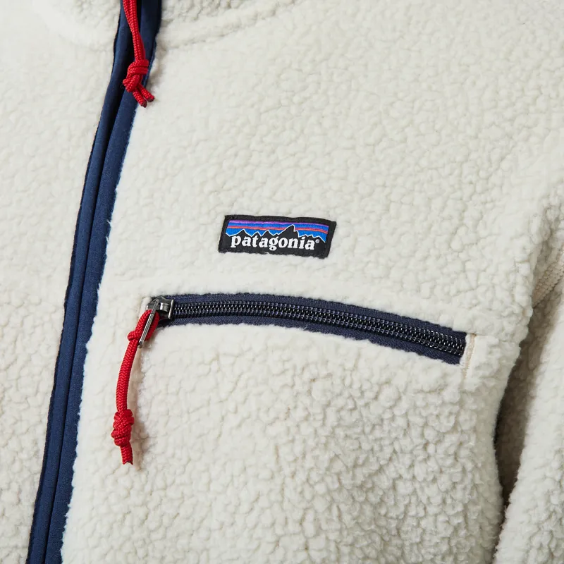Patagonia Retro Pile Fleece Jacket Pelican-4