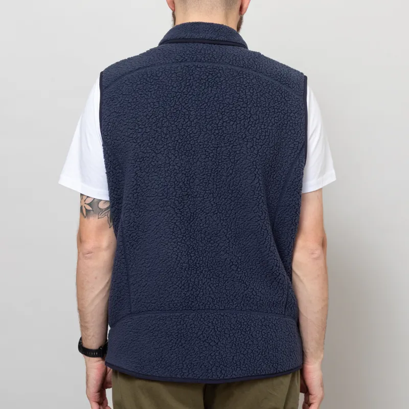 Patagonia Retro Pile Vest New Navy Sunken Blue-4
