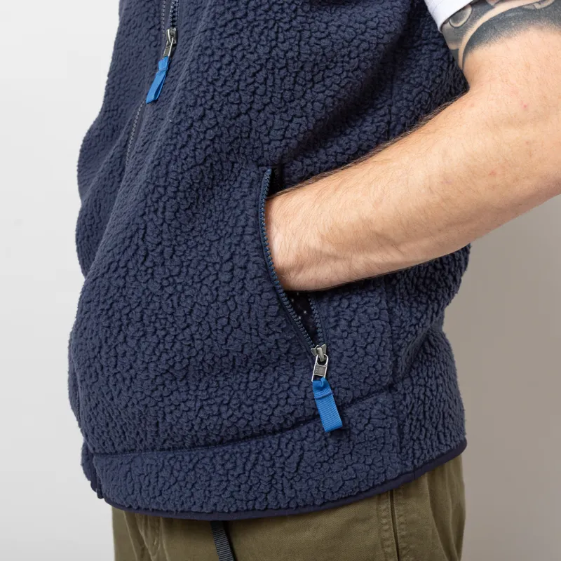 Patagonia Retro Pile Vest New Navy Sunken Blue-10