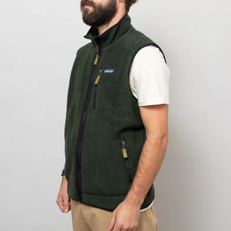 Patagonia Retro Pile Vest Old Growth Green-1