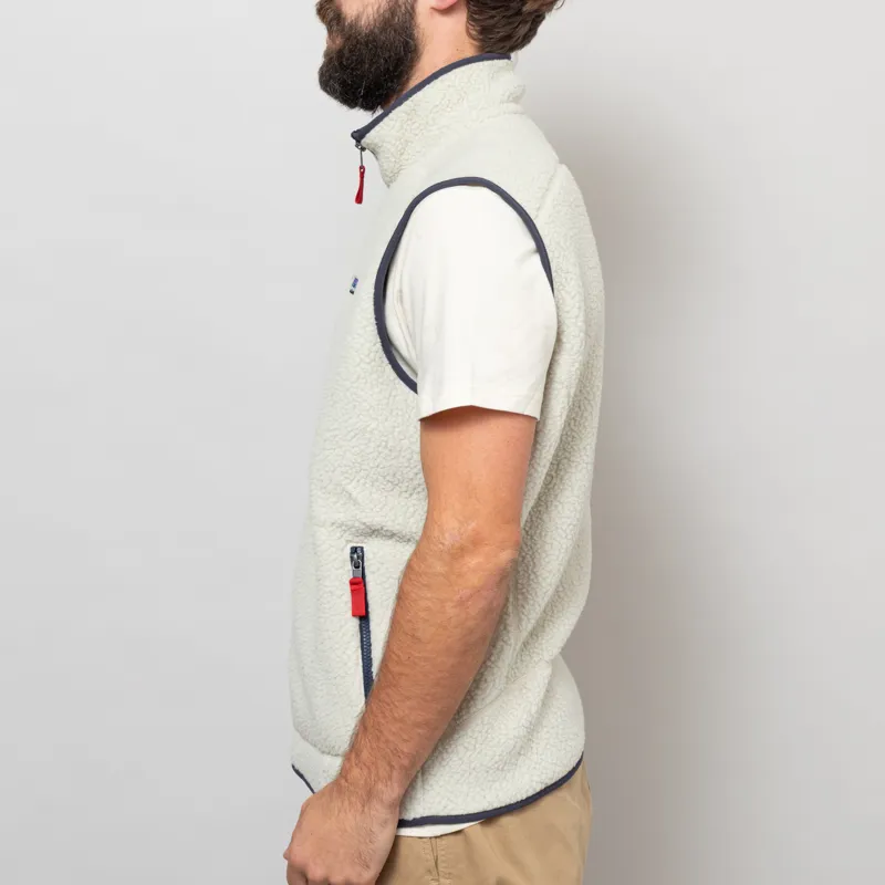 Patagonia Retro Pile Vest Pelican Smolder Blue-2