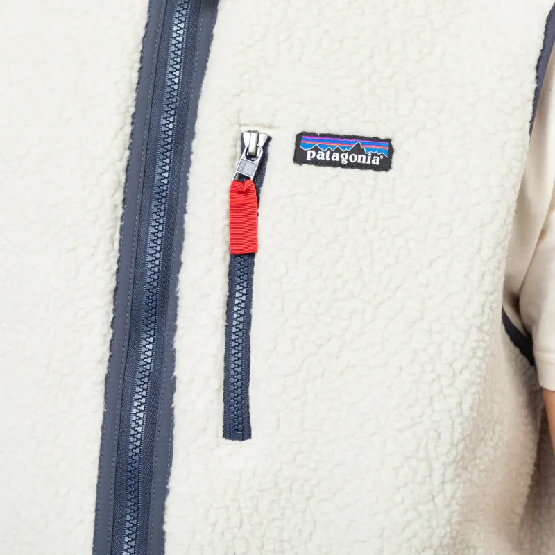 Patagonia Retro Pile Vest Pelican Smolder Blue-6