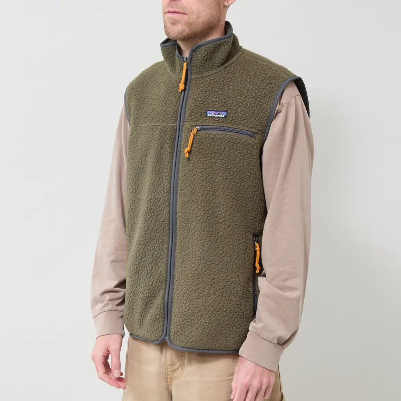 Patagonia Retro Pile Vest Basin Green-1