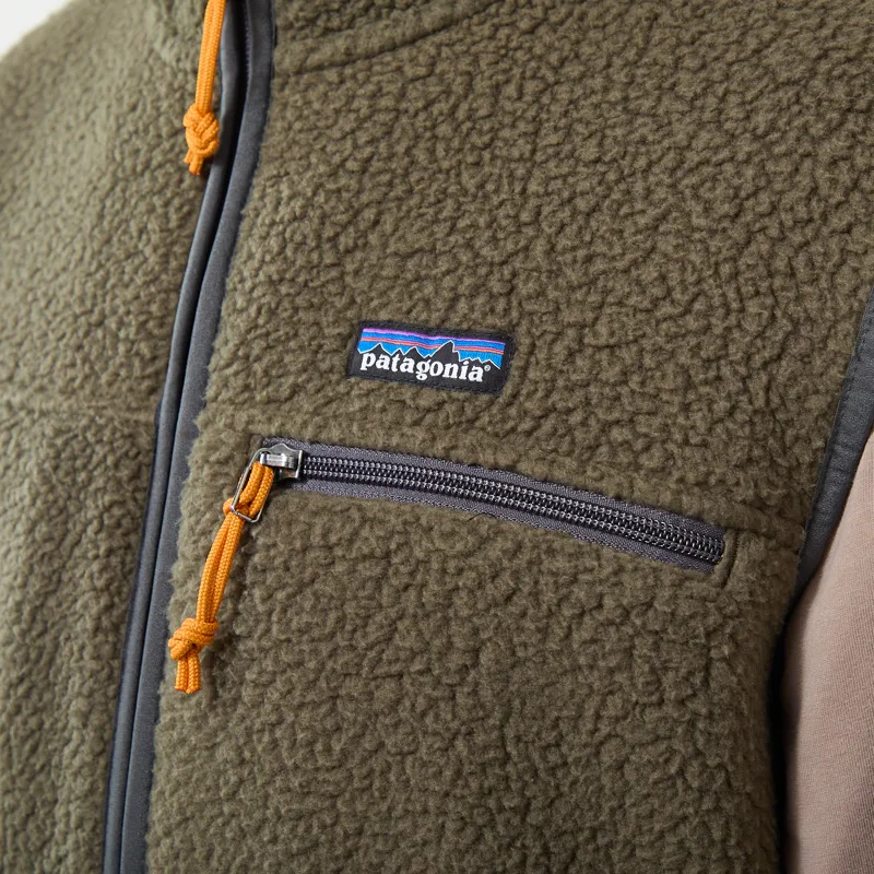 Patagonia Retro Pile Vest Basin Green-5
