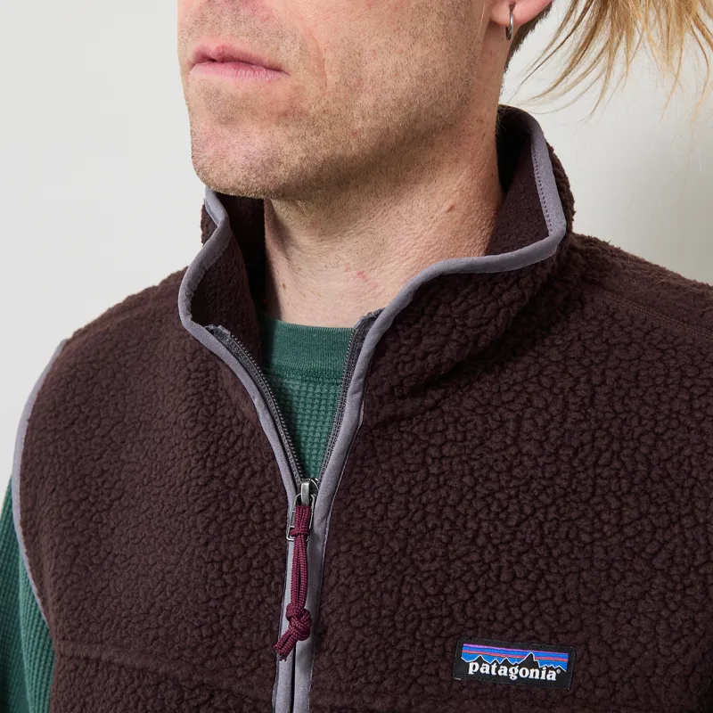 Patagonia Retro Pile Vest Den Brown-3