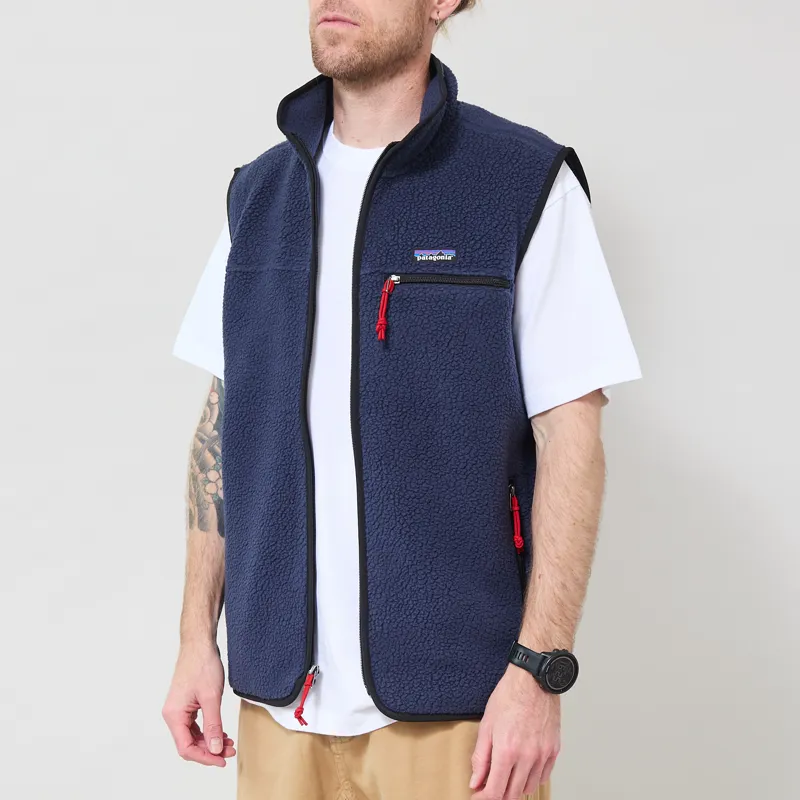 Patagonia Retro Pile Vest New Navy-1