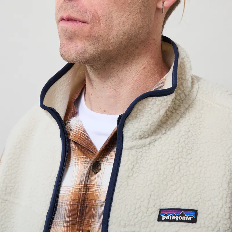 Patagonia Retro Pile Vest Pelican-4